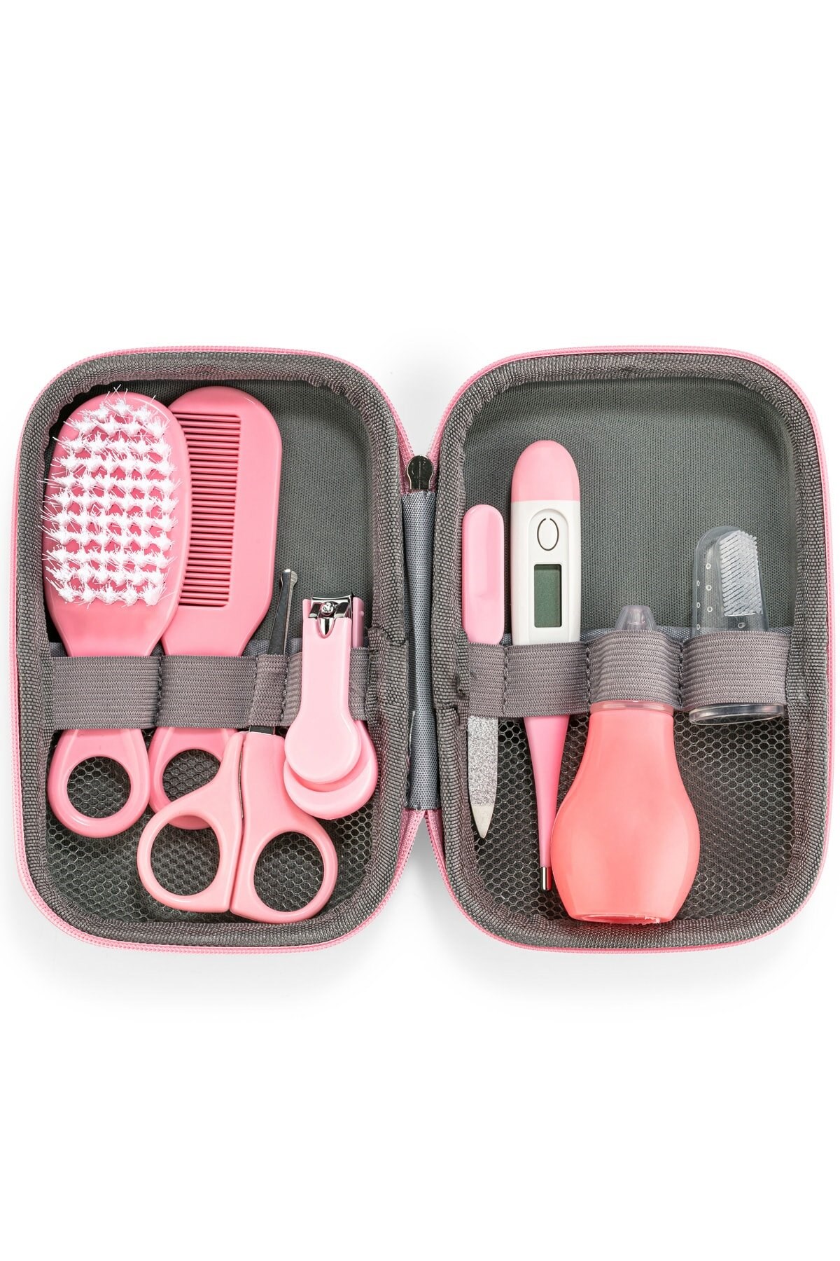 Bebek Bakım Seti 9 Parça - PEMBE