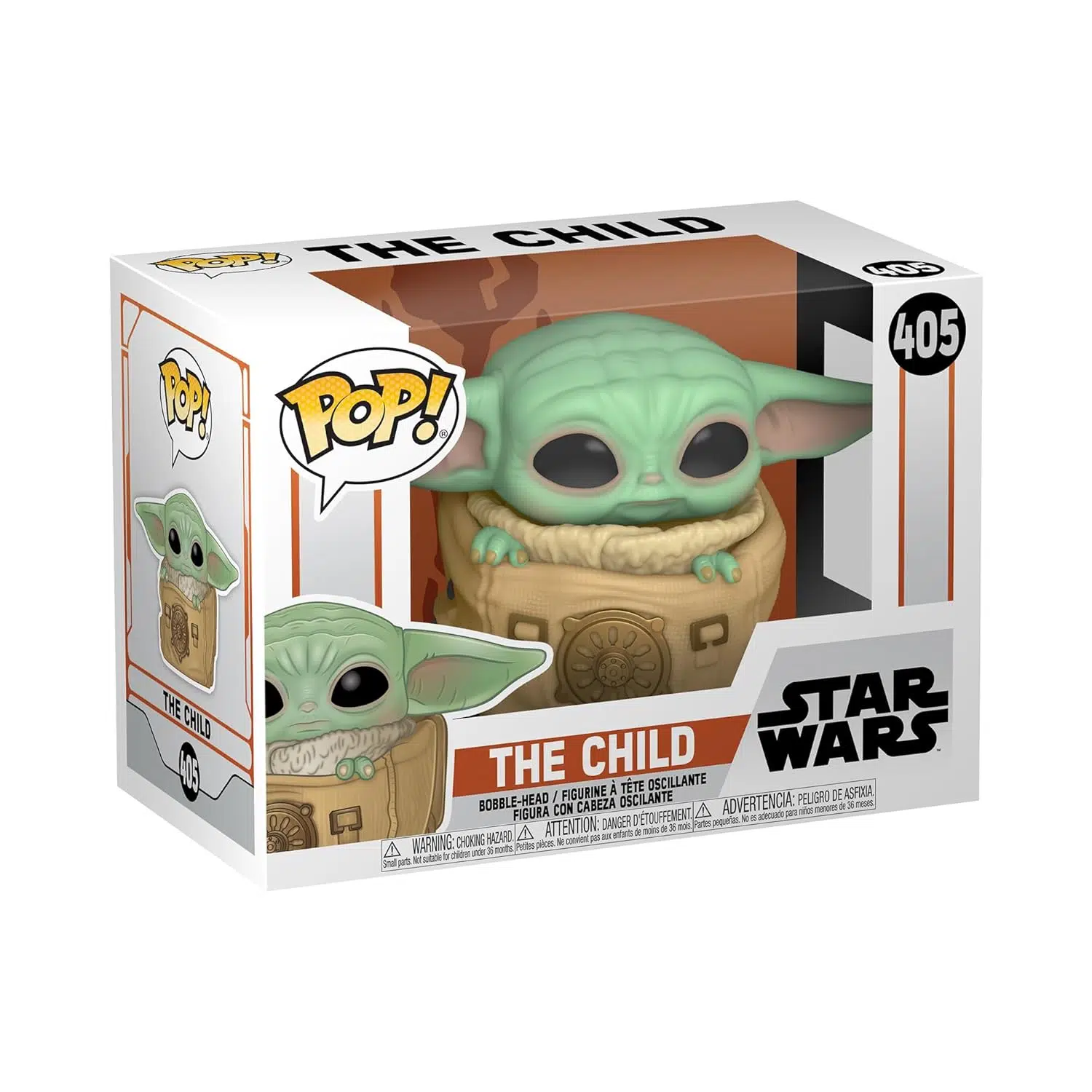 Star Wars The Mandalorian Grogu Baby Yoda Pop Stil 3 Boyutlu Koleksiyon & Karakter Figür 3169454